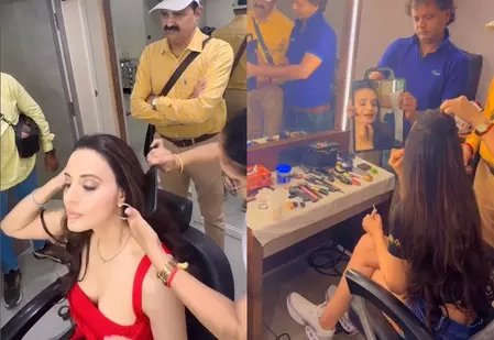 Ameesha Patel ने अपने अव्यवस्थित कार्य मोड की झलक दिखाई Ameesha Patel ने अपने अव्यवस्थित कार्य मोड की झलक दिखाई