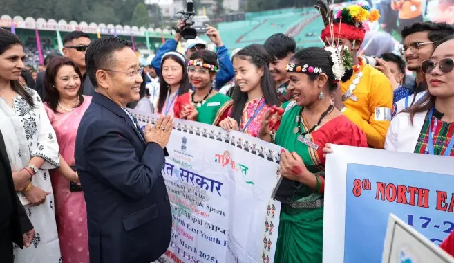 Sikkim : मुख्यमंत्री ने 8वें पूर्वोत्तर युवा महोत्सव में युवा सशक्तिकरण पर प्रकाश डाला Sikkim : मुख्यमंत्री ने 8वें पूर्वोत्तर युवा महोत्सव में युवा सशक्तिकरण पर प्रकाश डाला