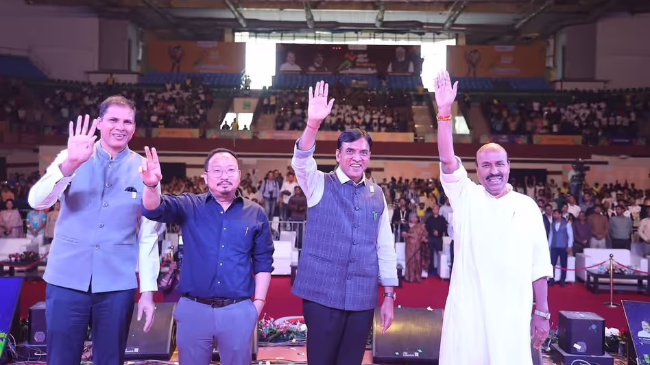 Arunachal के खेल मंत्री को दिल्ली में आयोजित होने वाले खेलो इंडिया पैरा गेम्स 2025 में विशेष अतिथि के रूप में सम्मानित Arunachal के खेल मंत्री को दिल्ली में आयोजित होने वाले खेलो इंडिया पैरा गेम्स 2025 में विशेष अतिथि के रूप में सम्मानित