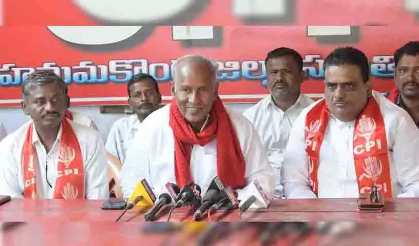 CPI विधायक ने फसल ऋण माफी में खामियों को उजागर किया CPI विधायक ने फसल ऋण माफी में खामियों को उजागर किया