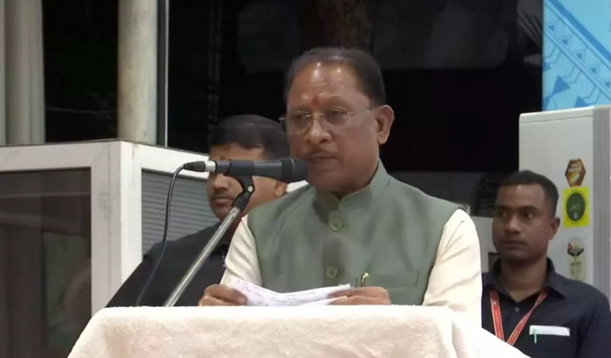 मुख्यमंत्री विष्णुदेव साय ने पदक विजेताओं का किया सम्मान मुख्यमंत्री विष्णुदेव साय ने पदक विजेताओं का किया सम्मान