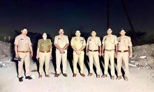पुलिस और टायर चोर गिरोह के बदमाशों के बीच मुठभेड़, एक घायल, दो गिरफ्तार