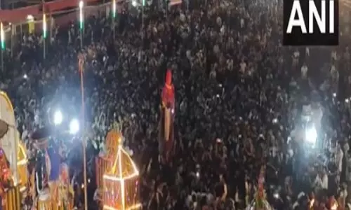 Odisha के बानापुर में पंचू डोला उत्सव में लोगों ने हिस्सा लिया