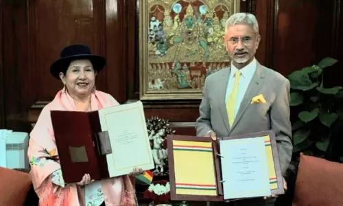 जयशंकर और बोलीविया के विदेश मंत्री ने द्विपक्षीय संबंधों पर चर्चा की