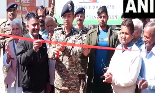CRPF की 187वीं बटालियन ने उधमपुर में निःशुल्क चिकित्सा शिविर का आयोजन किया
