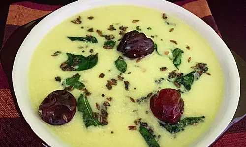 Gujarati Kadhi: यह व्यंजन बहुत स्वादिष्ट है Gujarati Kadhi: यह व्यंजन बहुत स्वादिष्ट है