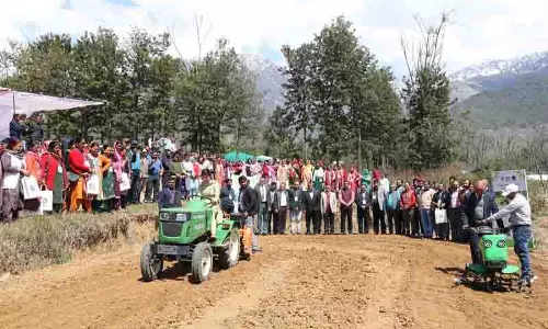 CSIR तकनीकी संस्थान ने ई-ट्रैक्टर, ई-टिलर पर रोड शो आयोजित किया