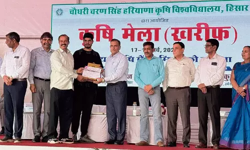 Haryana : प्रगतिशील किसान सुभाष ने कृषि मेले में प्रथम पुरस्कार जीता Haryana : प्रगतिशील किसान सुभाष ने कृषि मेले में प्रथम पुरस्कार जीता
