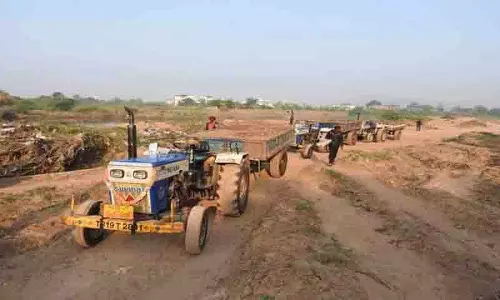BRS ने रेत राजस्व पर तेलंगाना कांग्रेस को चुनौती दी
