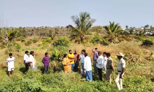 Harohalli : फुटपाथ सड़क समस्या का समाधान