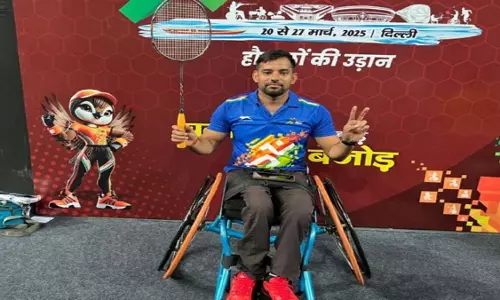 व्हीलचेयर क्रिकेट और आर्म रेसलिंग के बाद, ज्ञान प्रकाश शर्मा को बैडमिंटन से क्यों है प्यार व्हीलचेयर क्रिकेट और आर्म रेसलिंग के बाद, ज्ञान प्रकाश शर्मा को बैडमिंटन से क्यों है प्यार