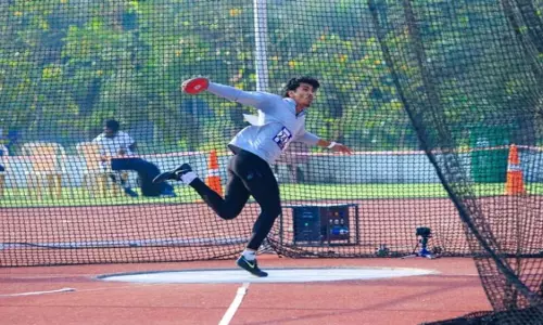 Indian Open थ्रोज़ प्रतियोगिता: उज्ज्वल चौधरी ने बनाया राष्ट्रीय रिकॉर्ड Indian Open थ्रोज़ प्रतियोगिता: उज्ज्वल चौधरी ने बनाया राष्ट्रीय रिकॉर्ड