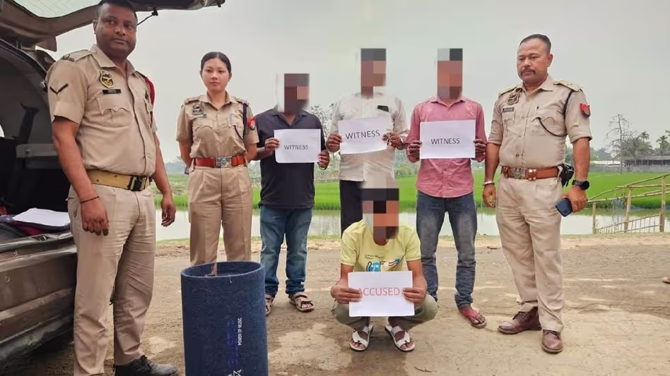Assam पुलिस ने नागांव में एक करोड़ रुपये की हेरोइन के साथ एक व्यक्ति को गिरफ्तार