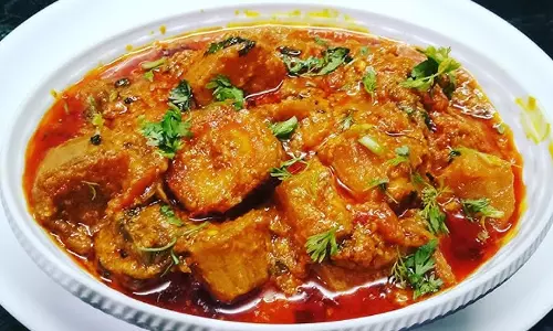 Raw Banana Sabzi इस शानदार डिश का ले मजा