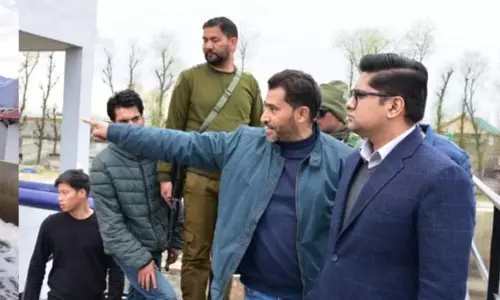 SMC आयुक्त ने श्रीनगर में डीवाटरिंग स्टेशनों और सीवेज ट्रीटमेंट प्लांट का निरीक्षण किया SMC आयुक्त ने श्रीनगर में डीवाटरिंग स्टेशनों और सीवेज ट्रीटमेंट प्लांट का निरीक्षण किया