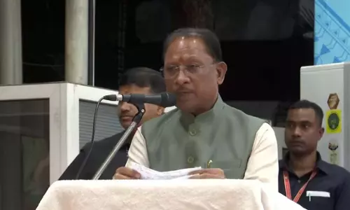 मुख्यमंत्री विष्णुदेव साय ने पदक विजेताओं का किया सम्मान