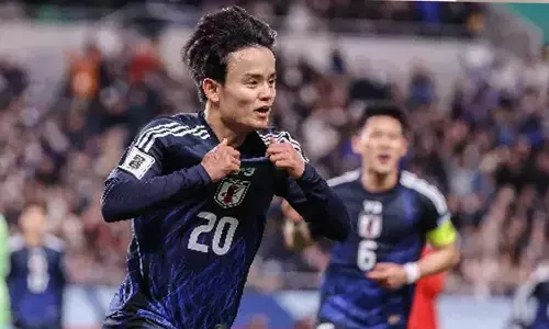 Japan मेजबान देशों के बाद फीफा विश्व कप 2026 के लिए क्वालीफाई करने वाली पहली टीम बन गई Japan मेजबान देशों के बाद फीफा विश्व कप 2026 के लिए क्वालीफाई करने वाली पहली टीम बन गई