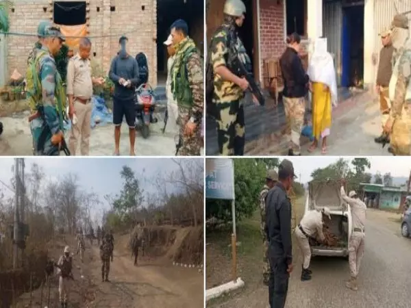 Manipur: सुरक्षा बलों ने अलग-अलग अभियानों में प्रतिबंधित उग्रवादी समूह के 7 कार्यकर्ताओं को गिरफ्तार किया Manipur: सुरक्षा बलों ने अलग-अलग अभियानों में प्रतिबंधित उग्रवादी समूह के 7 कार्यकर्ताओं को गिरफ्तार किया