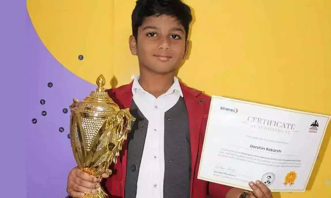 Hyderabad के लड़के ने राष्ट्रीय गणित चैंपियनशिप जीती Hyderabad के लड़के ने राष्ट्रीय गणित चैंपियनशिप जीती