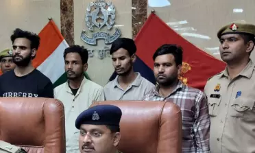 Meerut: पुलिस ने अवैध टेलीफोन एक्सचेंज चलाने वाले गिरोह का पर्दाफाश किया Meerut: पुलिस ने अवैध टेलीफोन एक्सचेंज चलाने वाले गिरोह का पर्दाफाश किया