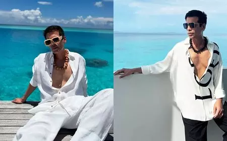 Karan Johar ने मालदीव में अपनी पहली शानदार छुट्टी की झलक दिखाई Karan Johar ने मालदीव में अपनी पहली शानदार छुट्टी की झलक दिखाई
