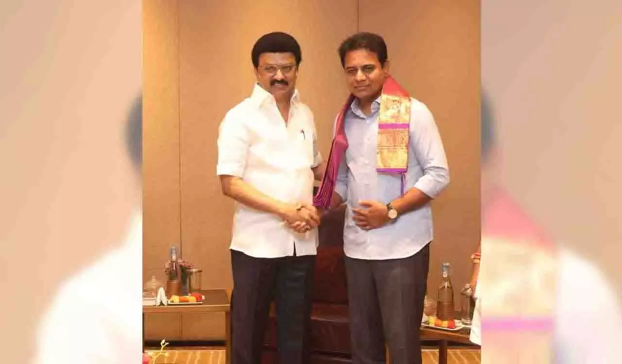 भाजपा का परिसीमन दक्षिणी राज्यों के लिए खतरा: KTR भाजपा का परिसीमन दक्षिणी राज्यों के लिए खतरा: KTR