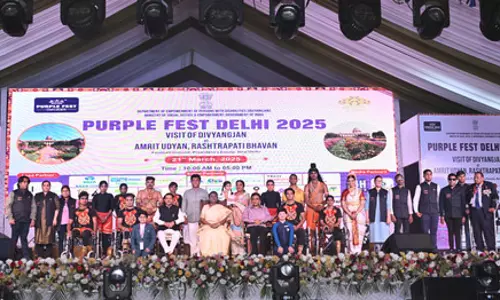 अमृत उद्यान में पर्पल फेस्ट का आयोजन, राष्ट्रपति मुर्मू शामिल अमृत उद्यान में पर्पल फेस्ट का आयोजन, राष्ट्रपति मुर्मू शामिल