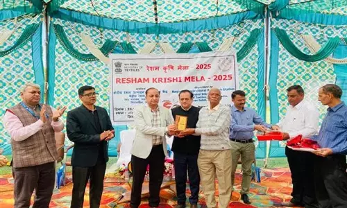 राजौरी में रेशम कृषि मेला आयोजित
