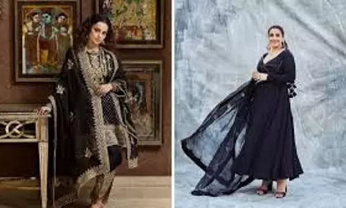 Black Kurta Set: ब्लैक कुर्ता सेट आपको देगा स्टाइलिश लुक, हर कोई करेगा आपकी तारीफ Black Kurta Set: ब्लैक कुर्ता सेट आपको देगा स्टाइलिश लुक, हर कोई करेगा आपकी तारीफ