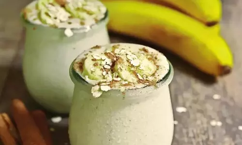 Banana Coconut Smoothie  :सुबह की शुरुआत करें इस पौष्टिक एनर्जी ड्रिंक से