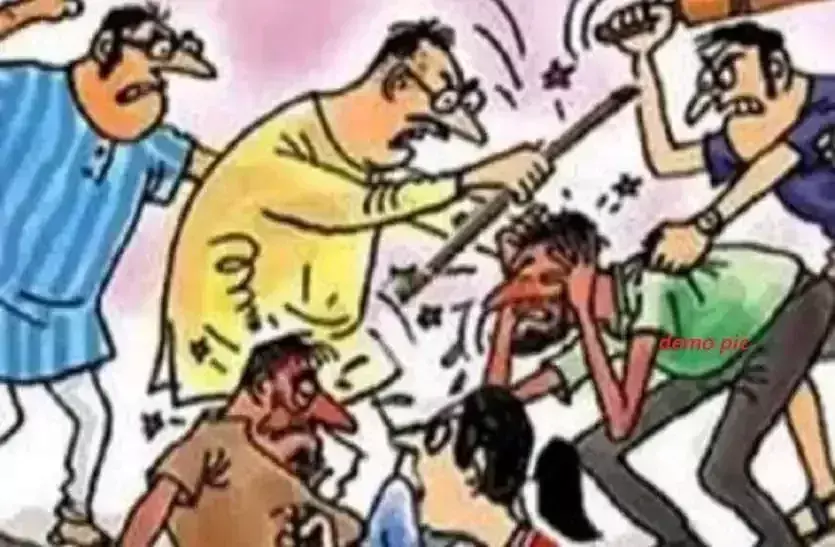 Giridih: गावां बाजार में पंचायती के दौरान भिड़े दो पक्ष, पुलिस पहुंची Giridih: गावां बाजार में पंचायती के दौरान भिड़े दो पक्ष, पुलिस पहुंची