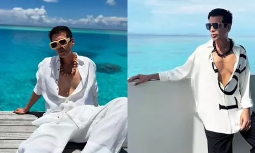 Karan Johar ने मालदीव में अपनी पहली शानदार छुट्टी की झलक दिखाई