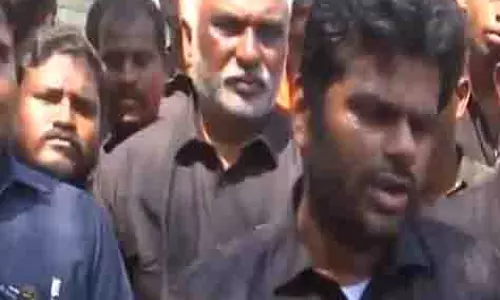 तमिलनाडु BJP अध्यक्ष के अन्नामलाई ने परिसीमन मुद्दे को कृत्रिम बताया तमिलनाडु BJP अध्यक्ष के अन्नामलाई ने परिसीमन मुद्दे को कृत्रिम बताया