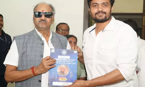 अंतरराष्ट्रीय क्रिकेट स्टेडियम में दिव्यांग क्रिकेट टूर्नामेंट का आयोजन, सांसद बृजमोहन को मिला निमंत्रण अंतरराष्ट्रीय क्रिकेट स्टेडियम में दिव्यांग क्रिकेट टूर्नामेंट का आयोजन, सांसद बृजमोहन को मिला निमंत्रण