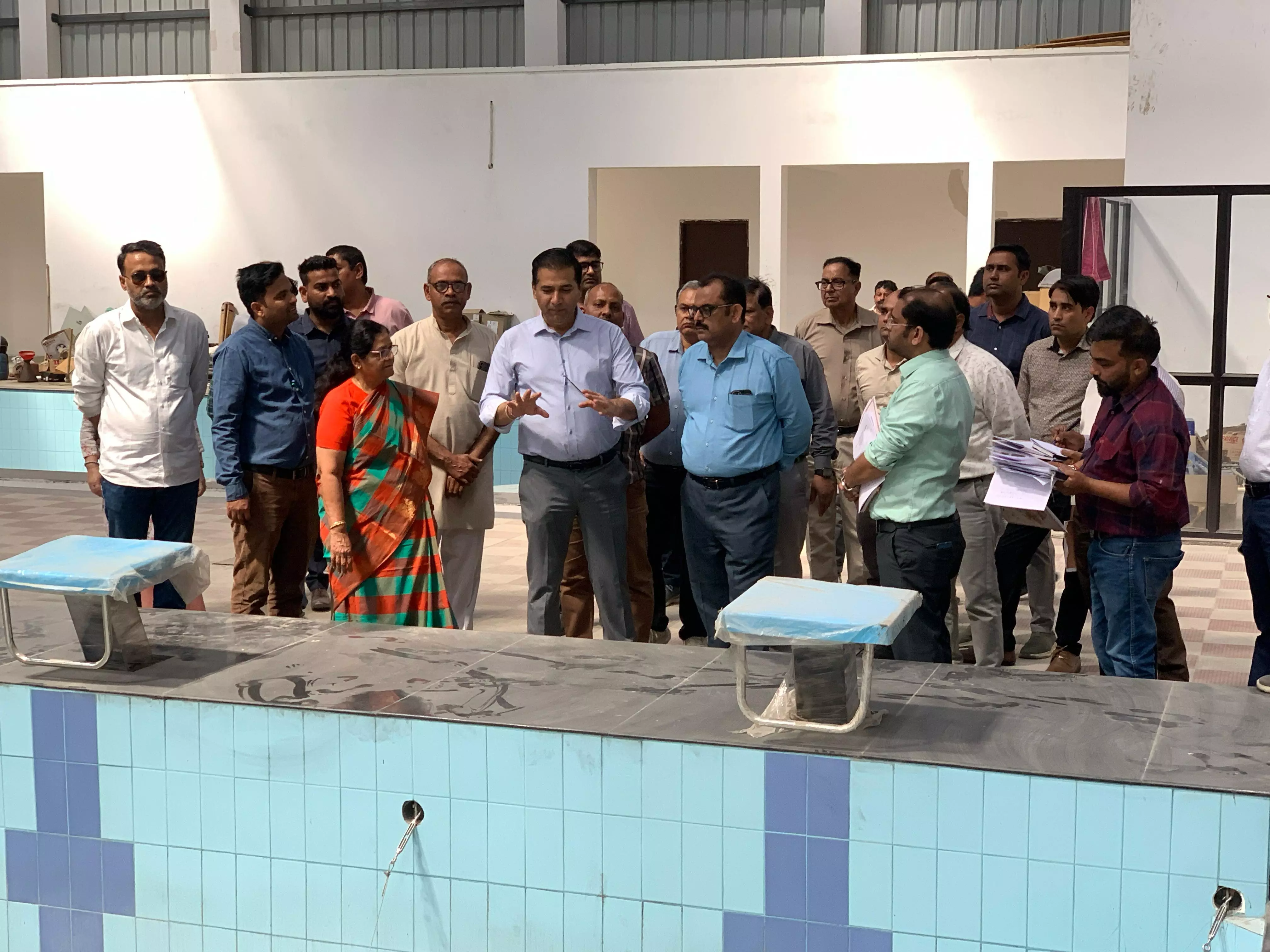 Jaipur: जिला कलेक्टर ने स्मार्ट सिटी लिमिटेड के प्रगतिरत परियोजनाओं का किया निरीक्षण Jaipur: जिला कलेक्टर ने स्मार्ट सिटी लिमिटेड के प्रगतिरत परियोजनाओं का किया निरीक्षण