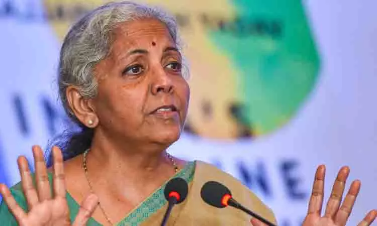 वित्त मंत्री निर्मला सीतारमण ने चेन्नई में कहा, परिसीमन 2026 के लिए DMK का अंतिम विकल्प वित्त मंत्री निर्मला सीतारमण ने चेन्नई में कहा, परिसीमन 2026 के लिए DMK का अंतिम विकल्प