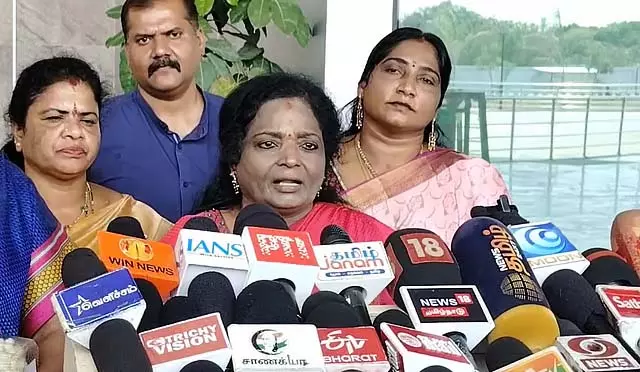 तमिलनाडु में हिंदी थोपी नहीं गई है: तमिलिसाई सुंदरराजन तमिलनाडु में हिंदी थोपी नहीं गई है: तमिलिसाई सुंदरराजन