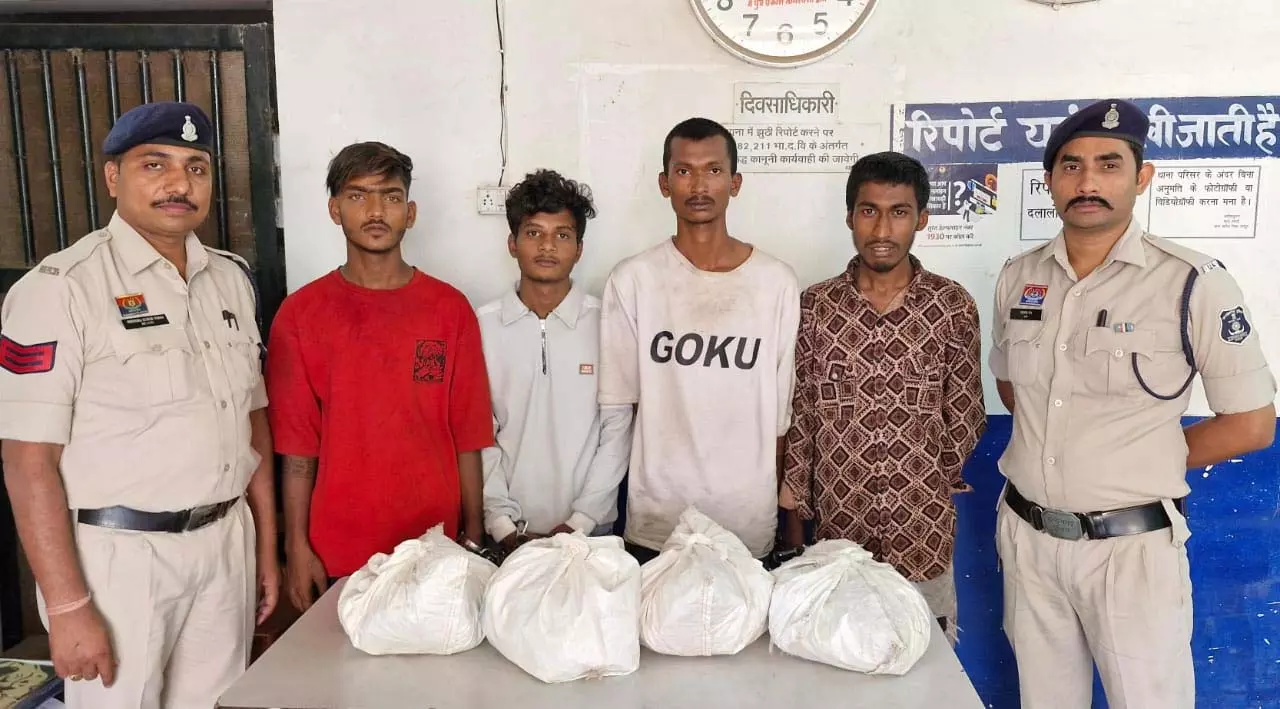 Raipur Breaking: किराना दुकान में चोरी करने वाले चार आरोपी गिरफ्तार Raipur Breaking: किराना दुकान में चोरी करने वाले चार आरोपी गिरफ्तार