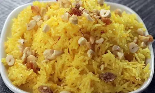 Kesar Bhaat : किसी भी मौके का इंतजार करने की बजाय जल्द से जल्द घर पर ही इस मीठे व्यंजन का आनंद लें Kesar Bhaat : किसी भी मौके का इंतजार करने की बजाय जल्द से जल्द घर पर ही इस मीठे व्यंजन का आनंद लें