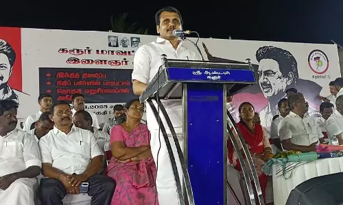 निर्वाचन क्षेत्र पुनर्संरेखण में केंद्र सरकार की चाल! - मंत्री वी. सेंथिलबालाजी