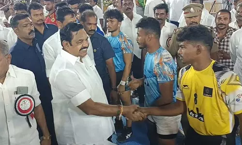 DMK शासन में खेल क्षेत्र महत्वपूर्ण नहीं: एडप्पादी के. पलानीस्वामी