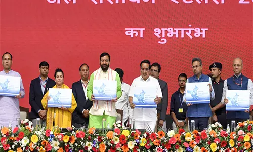 विश्व जल दिवस: CM Saini ने नागरिकों से पानी की हर बूंद बचाने का आग्रह किया विश्व जल दिवस: CM Saini ने नागरिकों से पानी की हर बूंद बचाने का आग्रह किया