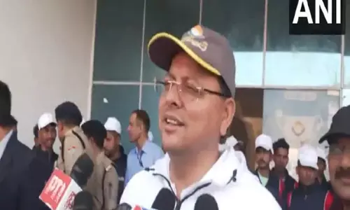CM Dhami ने 3 साल के शासन पर कहा-समान नागरिक संहिता लागू करने वाला पहला राज्य बना, धर्मांतरण विरोधी विधेयक लाया