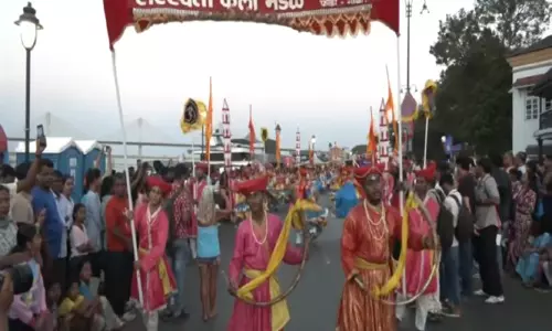 Goa के शिग्मो उत्सव में परेड और प्रदर्शनों के साथ वसंत का जश्न मनाया गया Goa के शिग्मो उत्सव में परेड और प्रदर्शनों के साथ वसंत का जश्न मनाया गया