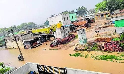 राज्य के कई हिस्सों में बारिश: ठंडी हवाएं