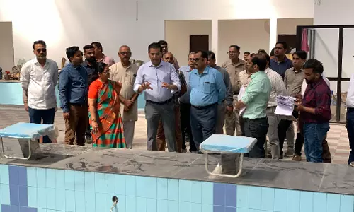 Jaipur: जिला कलेक्टर ने स्मार्ट सिटी लिमिटेड के प्रगतिरत परियोजनाओं का किया निरीक्षण