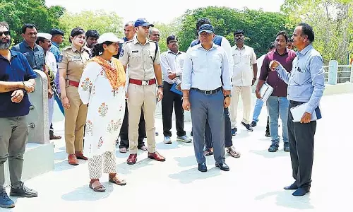 Telangana: मिस वर्ल्ड 2025 की प्रतियोगी बुद्धवनम में ध्यान लगाएंगी Telangana: मिस वर्ल्ड 2025 की प्रतियोगी बुद्धवनम में ध्यान लगाएंगी