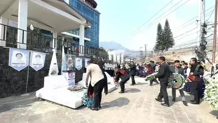 Nagaland : एनएसएफ ने शहीद ट्रॉफी यात्रा शुरू की Nagaland : एनएसएफ ने शहीद ट्रॉफी यात्रा शुरू की