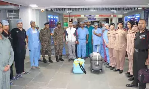 Jalandhar सैन्य अस्पताल ने प्रत्यारोपण के लिए ब्रेन डेड मरीज से अंग निकाले Jalandhar सैन्य अस्पताल ने प्रत्यारोपण के लिए ब्रेन डेड मरीज से अंग निकाले