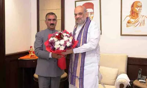Sukhu ने अमित शाह से की मुलाकात, 2023 मानसून आपदा राहत की मांग की
